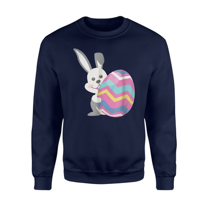 Easter Bunny Egg   For Easter Fleece Sweatshirt