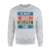 Funny Book Lover - So Many Books So Little Time Sweatshirt