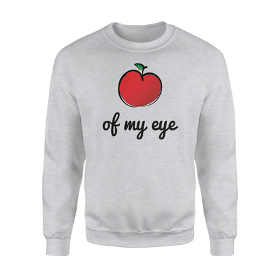 Apple Of My Eye Novelty Graphic Joke Funny Fruit Sweatshirt