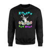 Easter Egg Hunt  - Dabbing Bunny Easter Fleece Sweatshirt