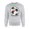 Iranian Flag On Soccer Ball Iran Football Jersey Sweatshirt