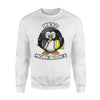 Funny Penguin Read More Books Sweatshirt