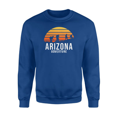 Arizona Hiking Retro Sunset Sweatshirt