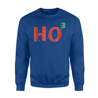 Christmas Ho Ho Ho Christmas Lights Math Joke Sweatshirt