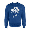 It's Gameday Y'all Football Bold Font Stars (Dark) Sweatshirt