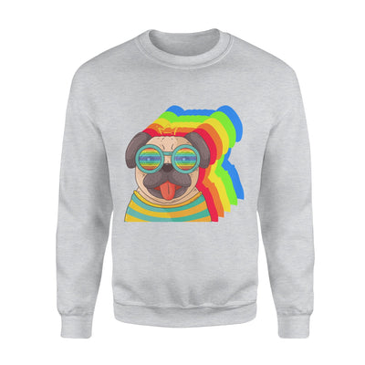 Funny Pug Dog Color Sweatshirt