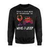 Good Mood Sponsored By Wine Jeep Funny Gift Sweatshirt