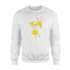 Daffodils Flower  Modern Floral Spring Design. Easter Fleece Sweatshirt