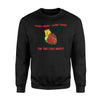 Edgar Allan Poe Telltale Heart Comic Book Style Sweatshirt