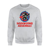 Funny Bookworm Superhero Comic Books Sweatshirt