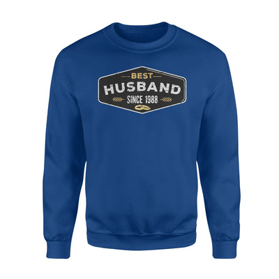 Best Husband Since 1988 Wedding Marriage Sweatshirt