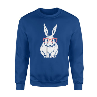 Easter Bunny  Funny Cute Kids Rabbit Basket Gift  Fleece Sweatshirt