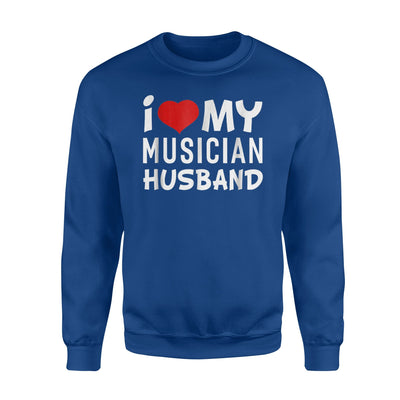 I Love My Musician Husband Women's Sweatshirt