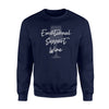 Emotional Support Wine Sweatshirt