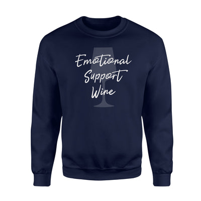 Emotional Support Wine Sweatshirt