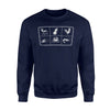 Bau Ca Tom Cua Game Fish Crab Prawn Deer Rooster Wine Sweatshirt