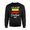 I Love My Hot Columbian Wife  Husband Gift Sweatshirt