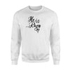 Christian Easter  -He Is Risen Premium  Fleece Sweatshirt