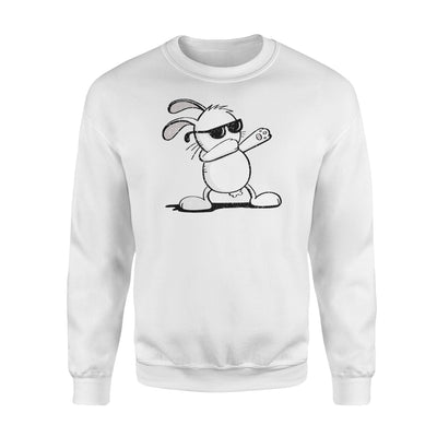 Dabbing Easter Bunny Boys Vintage   Dab Dance Fleece Sweatshirt