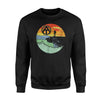 Appalachian Trail Hiker McAfee's Knob Retro Hiking Sweatshirt