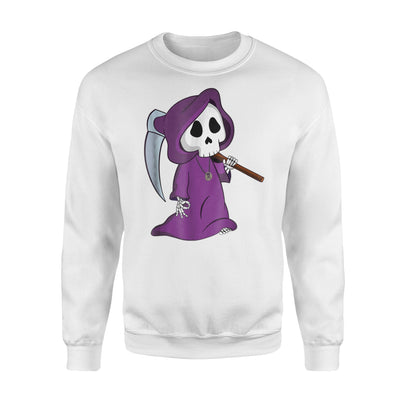 Circle Game Funny Grim Reaper Halloween Joke Sweatshirt