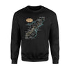 Appalachian Trail Hiking Map Sweatshirt