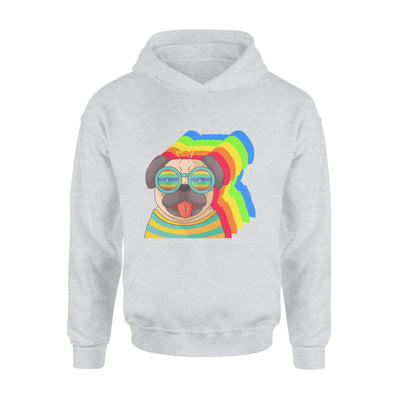 Funny Pug Dog Color Hoodie