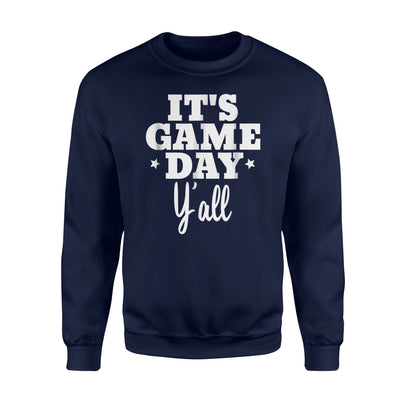 It's Gameday Y'all Football Bold Font Stars (Dark) Sweatshirt