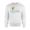 Birthday Queen Fun Party Gift Idea For Girl Mom Wife Sweatshirt