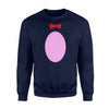 Easter Bunny Lazy Costume  Fleece Sweatshirt