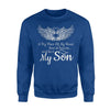 A Big Piece Of My Heart She Is My Son Guardian Angel Sweatshirt