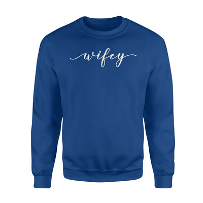 Couples For Him And Her Hubby Wifey Matching Set Sweatshirt