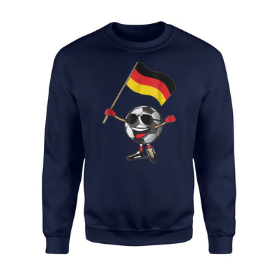 Germany Football Soccer Ball Fan For Boys Girls Sweatshirt