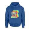 Funny Pug Dog Color Hoodie