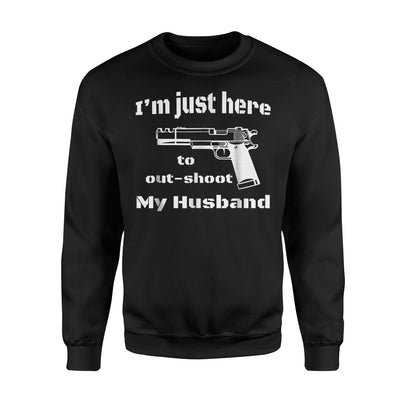 Gun Shooting Range Couples For Wife Women Sweatshirt