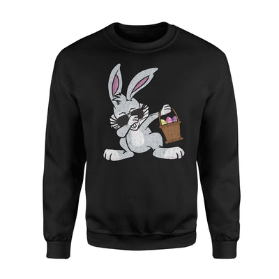 Dabbing Easter Bunny   - Cute Easter Dab  Fleece Sweatshirt