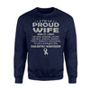 I'm Proud Wife Of Diabetes Warrior Sweatshirt