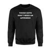 Appendix Removal Gift Surgery Joke Sweatshirt