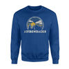 Adirondacks New York Ny Vintage Hiking Mountains Sweatshirt