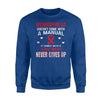 Hemophilia Comes With Son Who Never Gives Up Sweatshirt