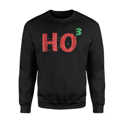 Christmas Ho Ho Ho Christmas Lights Math Joke Sweatshirt