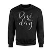 Funny Cute Rose All Day Wine Lover Gift Sweatshirt