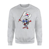 Korea Soccer Fan For Kids Football And Flag Sweatshirt