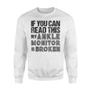 Ankle Monitor Joke Jailbird Prison Gift Sweatshirt