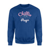 Chillin With My Peeps - Funny Easter Holiday  Fleece Sweatshirt