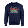 All I Want Christmas Is You Kidding Give Me Wine Sweatshirt