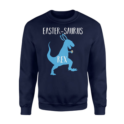 Boys Easter-Saurus Rex Tee Easter Dinosaur  Egg Hunt  Fleece Sweatshirt