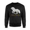 Beautiful Friesian Horse For Wife Husband Partner Sweatshirt