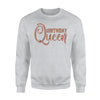 Birthday Queen Gift Girly Rose Gold Wife Bestie Sweatshirt