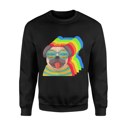 Funny Pug Dog Color Sweatshirt